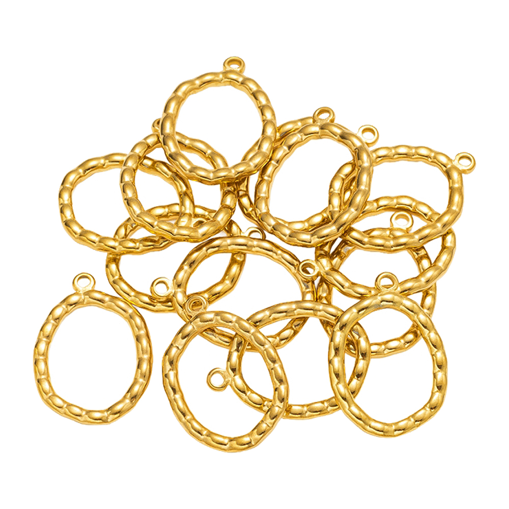 5pcs Stainless Steel Heart Rou - огляд і ціна Resin Craft Material