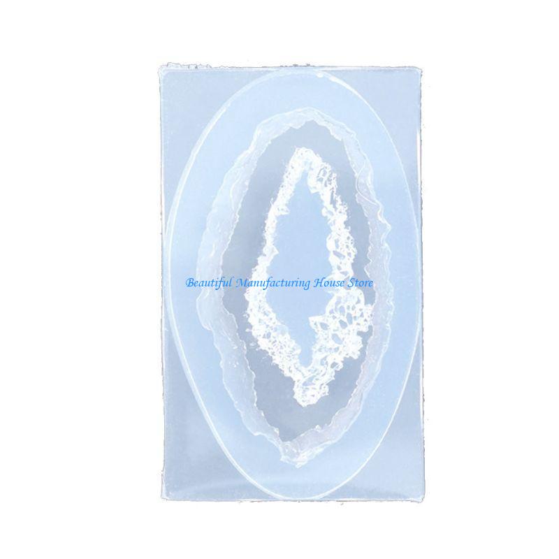 E56A DIY Crystal Rock Cluster  - огляд і ціна Geode Mold Silicone