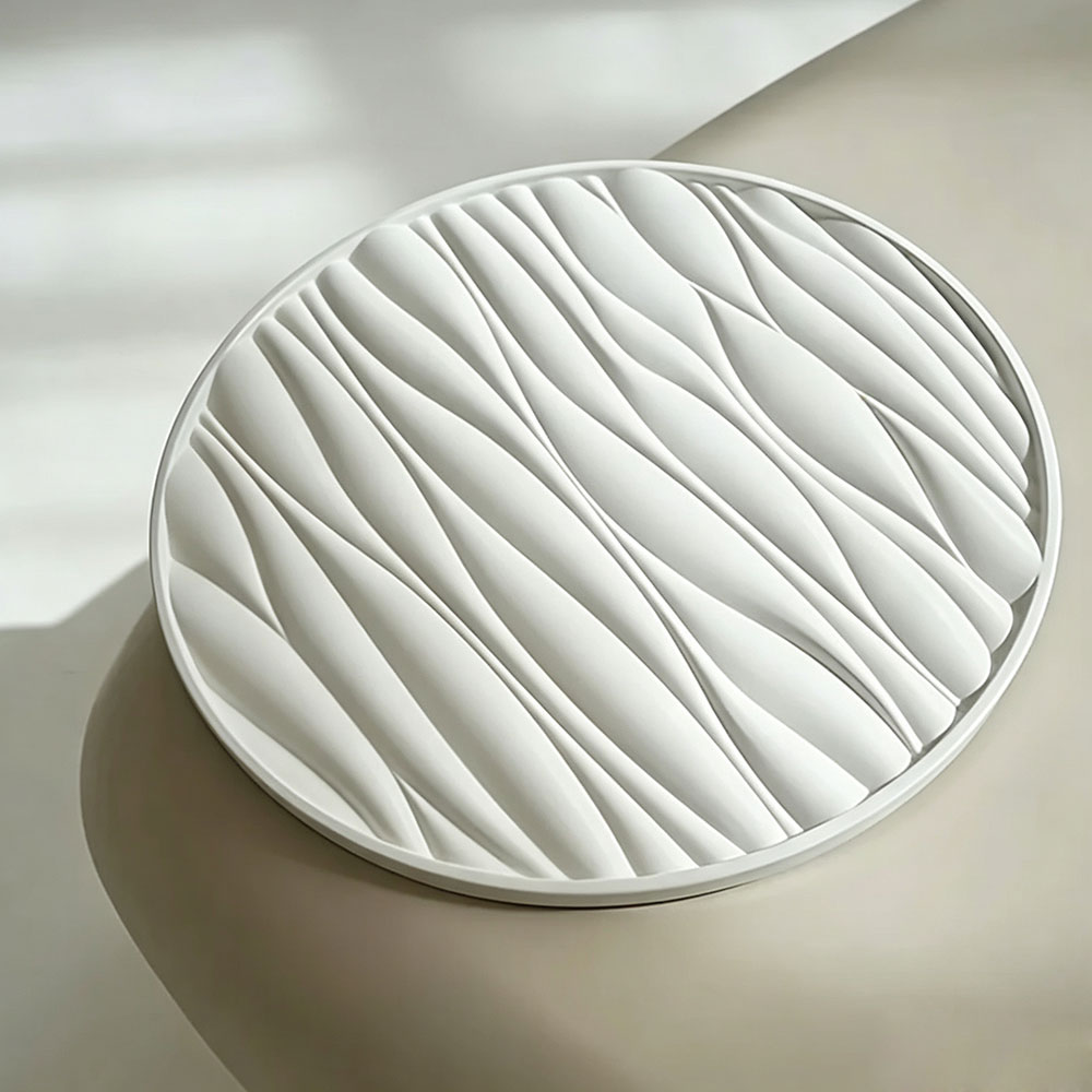 Large Round Tray Silicone Mold - огляд і ціна Coaster Mold Round