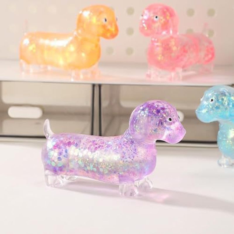 Glitter Dachshund Soft Stretch - огляд і ціна Resin Craft Material