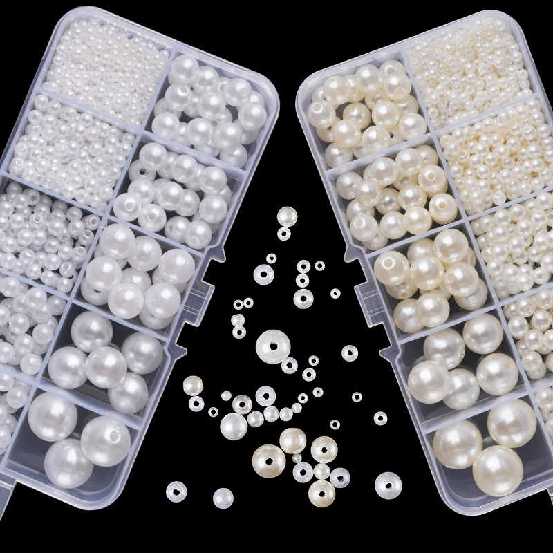 800pcs Artificial Faux Pearl R - огляд і ціна Resin Crafts Diy