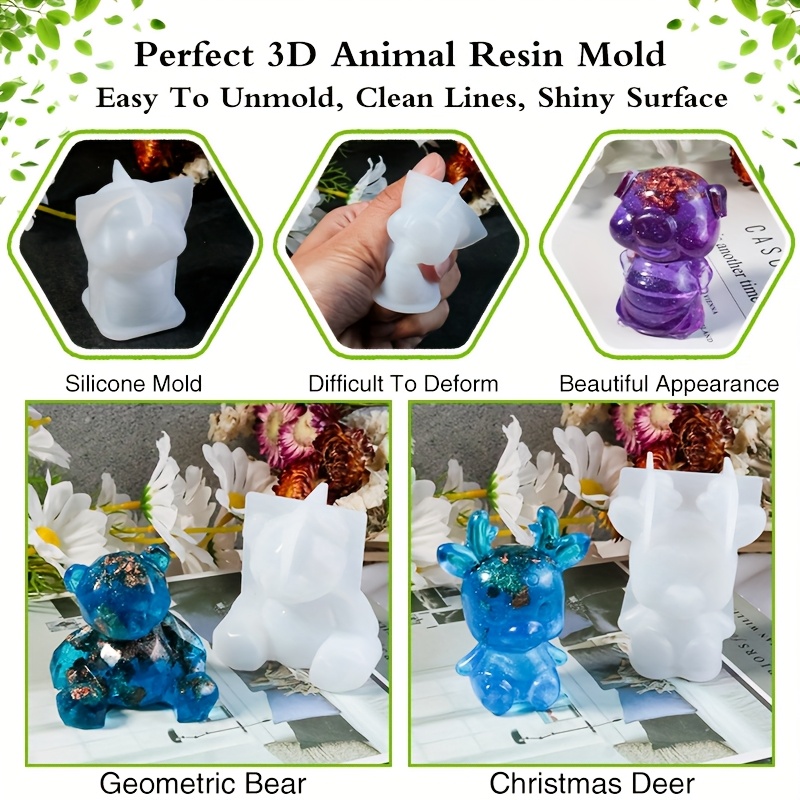 19pcs Resin-Made Mold Set, Sui - огляд і ціна Resin Jewelry Kit