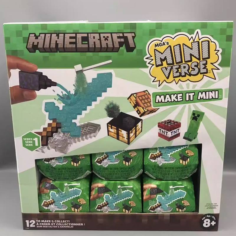 Original MGA Miniverse Minecra - огляд і ціна Resin Crafting Minecraft