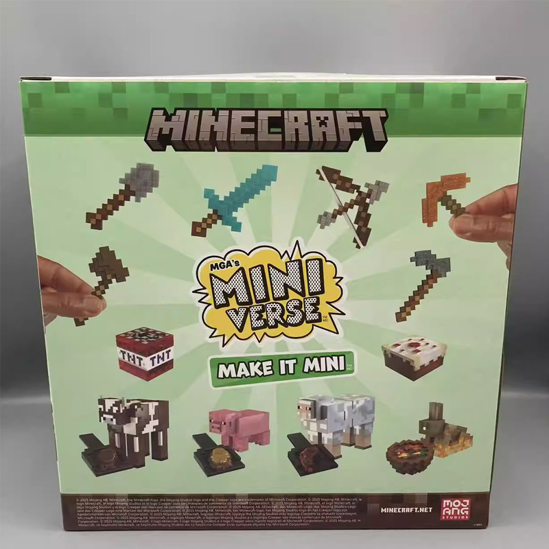 Original MGA Miniverse Minecra - огляд і ціна Resin Crafting Minecraft