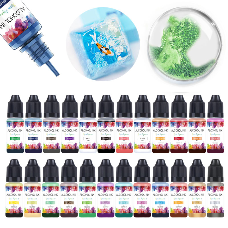 10ml Art Ink Alcohol Resin Pig - огляд і ціна Resin Dye Alcohol