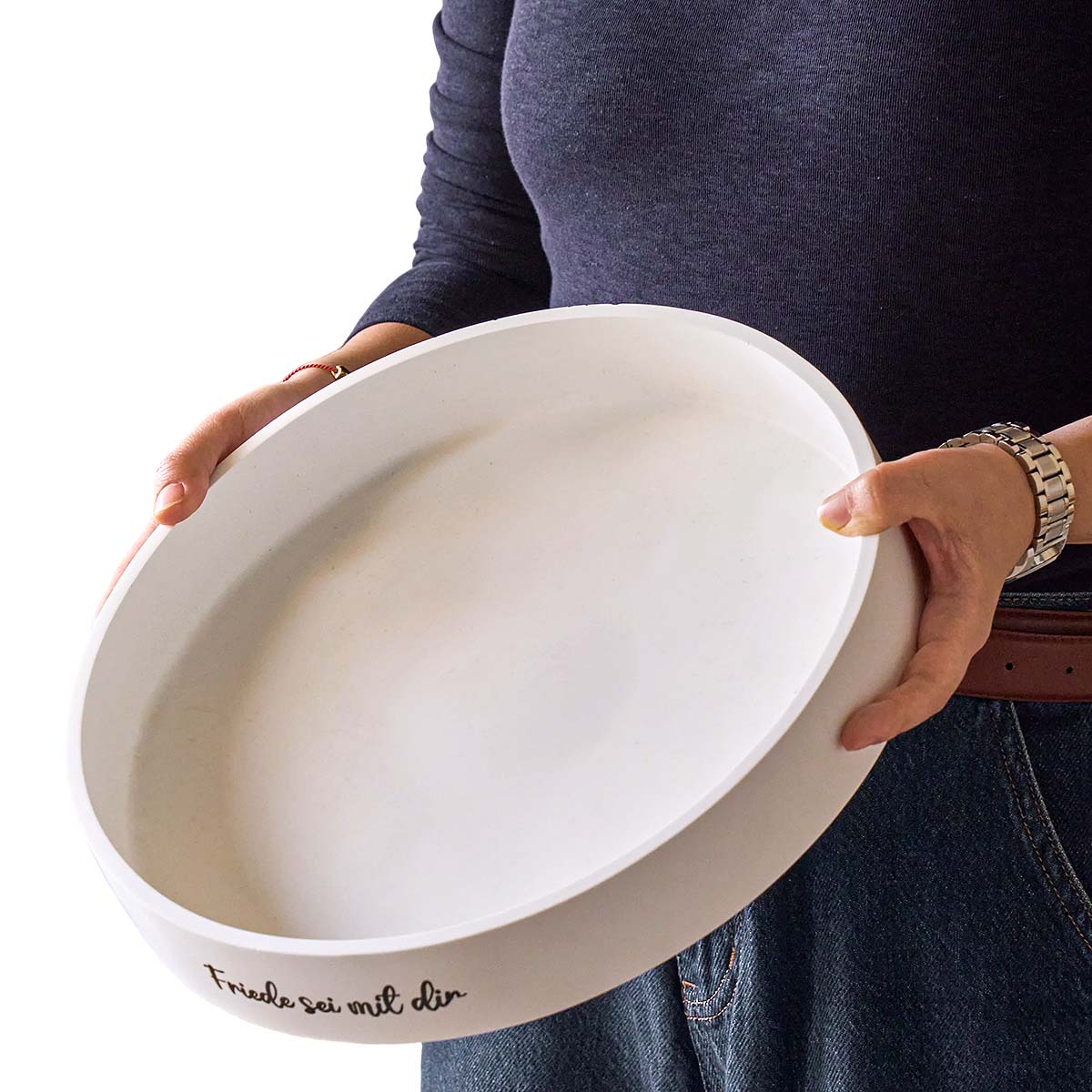 Concrete Round Candle Bowl Ves - огляд і ціна Coaster Mold Round