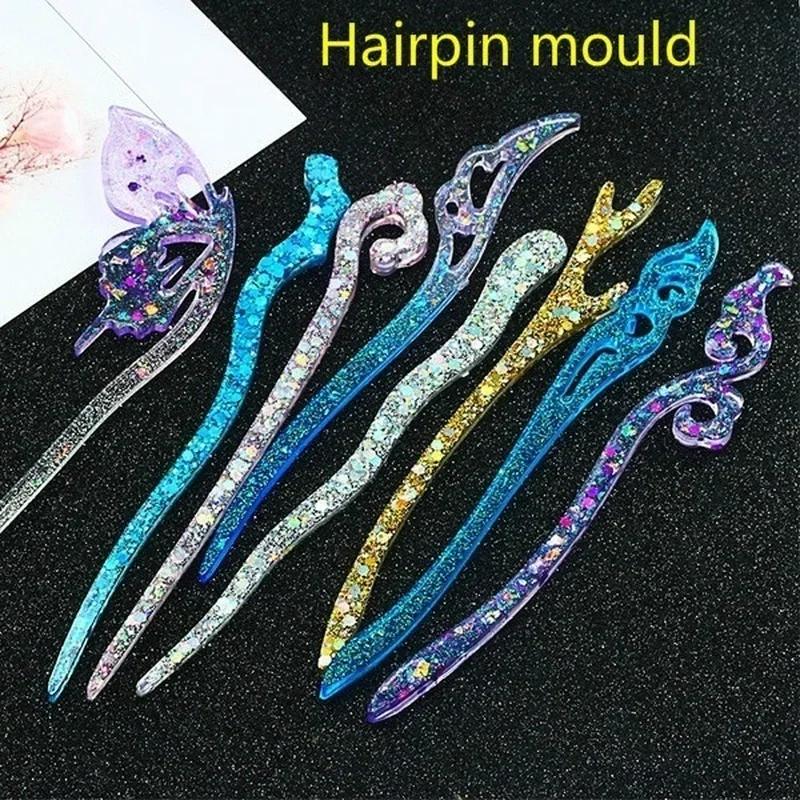 New Transparent Hairpin Silico - огляд і ціна Resin Craft Material