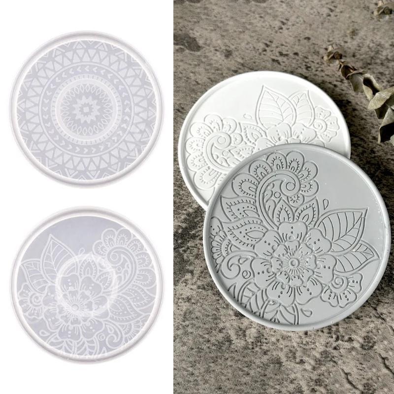 Handmade Creative Round Coaste - огляд і ціна Coaster Mold Round