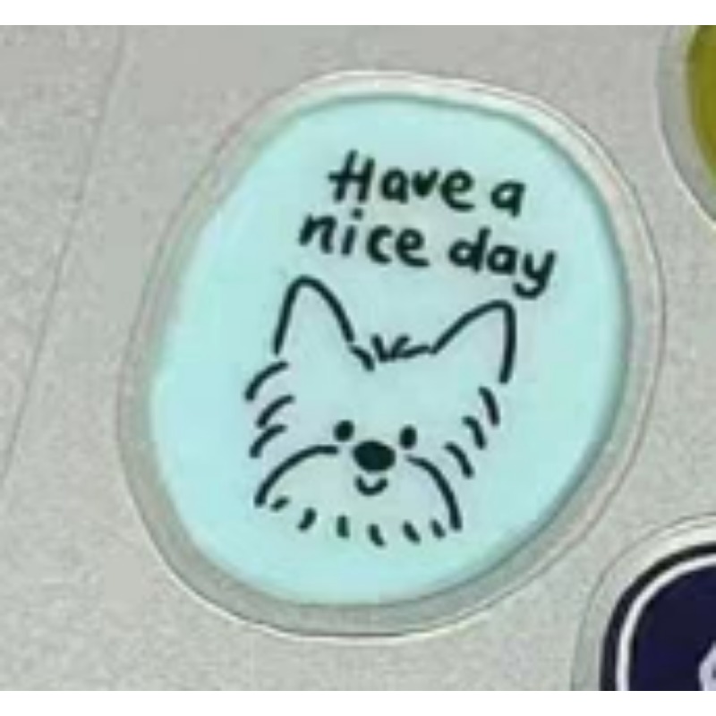 Cute Cartoon Cat Dog 3D Transp - огляд і ціна Resin Craft Material