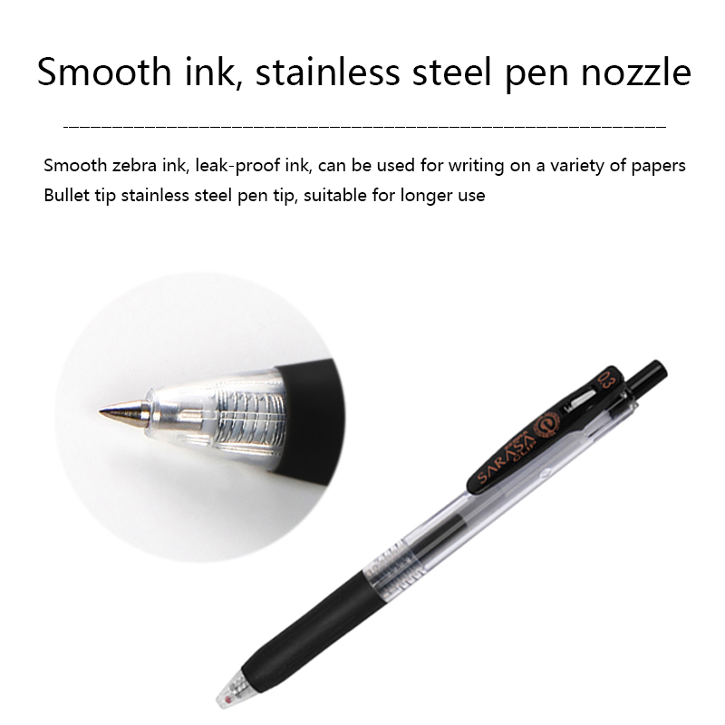 1 Pcs Zebra SARASA Gel Pen JJH - огляд і ціна Zebra Pen Sarasa
